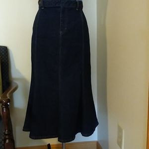 Denim skirt